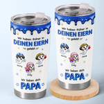 Personalisierter Becher – Vatertagsgeschenke für Papa, Opa – Alles Begann Mit Dir