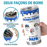 Personalisierter Becher – Vatertagsgeschenke für Papa, Opa – Alles Begann Mit Dir