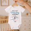 Personalisierte Babybody – Geschenk zum ersten Vatertag – Unser erster Vatertag als Familie