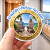 Personalisierter Acrylmagnet – Geschenk für Paar – Kreuzfahrt-Partner fürs Leben