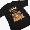 Personalisiertes Unisex-T-Shirt – Geschenk für Opa – Dieser Papa ist unserer