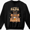 Personalisiertes Unisex-T-Shirt – Geschenk für Opa – Dieser Papa ist unserer