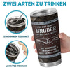 Personalisierter Becher – Geschenk für Bruder – Mein Bruder, mein bester Freund