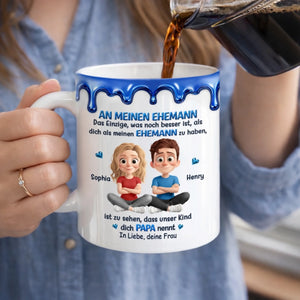 Personalisierte Tasse – Geschenk für Paar – Mein Mann, mein Papa, mein Alles