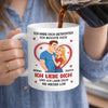 Personalisierte Tasse – Geschenk für Paar – Ich Lasse Dich Nie Wieder Los
