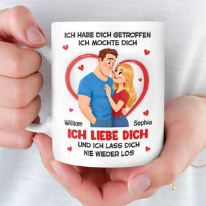 Personalisierte Tasse – Geschenk für Paar – Ich Lasse Dich Nie Wieder Los