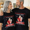 Personalisiertes Unisex-T-Shirt – Geschenk für Paar – Du bist mein Glück