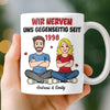 Personalisierte Tasse – Geschenk für Paar – Unser Leben Ist Kein Märchen