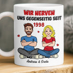 Personalisierte Tasse – Geschenk für Paar – Unser Leben Ist Kein Märchen