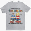 Personalisiertes Unisex-T-Shirt – Geschenk für Paar – Wir Nerven Uns Und Lieben Uns