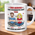 Personalisierte Tasse – Geschenk für Paar – Wir Nerven Uns Und Lieben Uns
