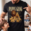 Personalisiertes Unisex-T-Shirt – Geschenk für Opa, Papa – Die Gang von Papa