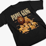 Personalisiertes Unisex-T-Shirt – Geschenk für Opa, Papa – Die Gang von Papa
