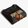 Personalisiertes Unisex-T-Shirt – Geschenk für Opa, Papa – Die Gang von Papa