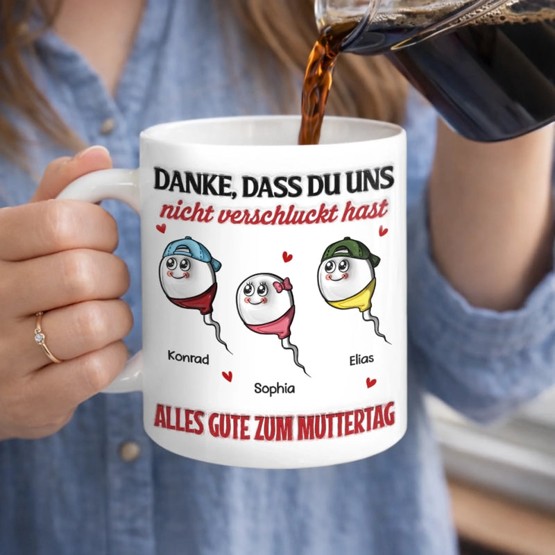 Personalisierte Tasse – Muttertagsgeschenk für Mama – Alles Gute Zum Muttertag