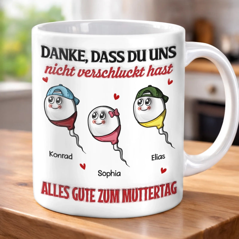 Personalisierte Tasse – Muttertagsgeschenk für Mama – Alles Gute Zum Muttertag
