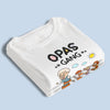 Personalisiertes Unisex-T-Shirt – Geschenk für Opa, Oma – Die Gang von Opa