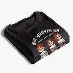 Personalisiertes Unisex-T-Shirt – Geschenk für Papa, Mama – Keine Rückgabe oder Rückerstattung