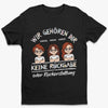 Personalisiertes Unisex-T-Shirt – Geschenk für Papa, Mama – Keine Rückgabe oder Rückerstattung