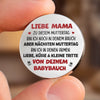 Personalisierter Taschenknuddler mit Foto – Muttertagsgeschenke Für Neue Mama – Bald in deinen Armen