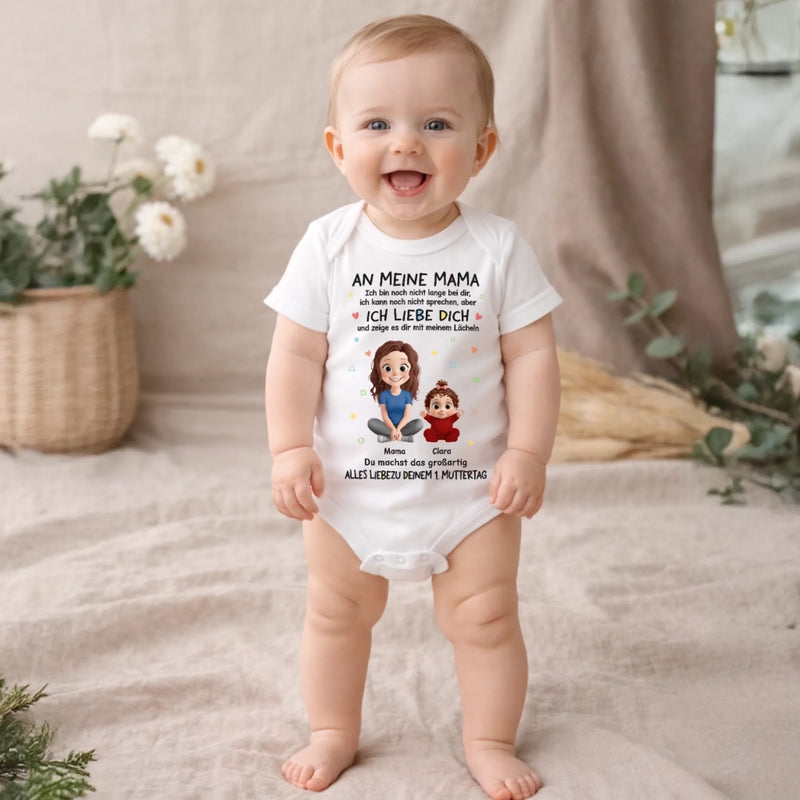 Personalisierte Babybody – Muttertagsgeschenke Für Neue Mama – Du machst das großartig