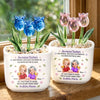 Personalisierte ewige Tulpen im Glas – Geschenk für Tochter – So stolz auf dich als Mama
