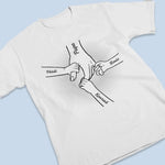 Personalisiertes Unisex-T-Shirt – Geschenk für Papa, Opa – Opa ist unser bester Freund
