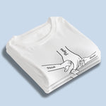 Personalisiertes Unisex-T-Shirt – Geschenk für Papa, Opa – Opa ist unser bester Freund