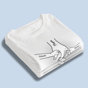 Personalisiertes Unisex-T-Shirt – Geschenk für Papa, Opa – Opa ist unser bester Freund