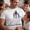 Personalisiertes Unisex-T-Shirt – Vatertagsgeschenke für Papa, Opa – Alles Gute Zum Vatertag