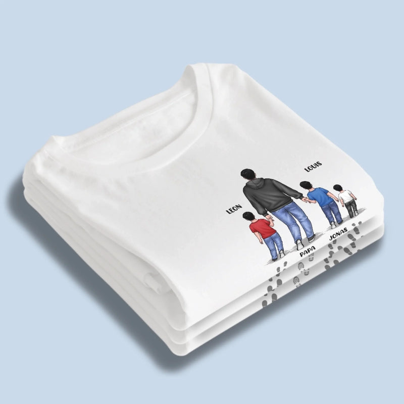 Personalisiertes Unisex-T-Shirt – Vatertagsgeschenke für Papa, Opa – Alles Gute Zum Vatertag