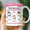 Personalisierte Tasse mit 3D-Effekt – Muttertagsgeschenk, Lustige Geschenke für Mama – Danke, Dass Wir Da Sind