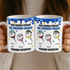 Personalisierte Tasse mit 3D-Effekt – Vatertagsgeschenke, Lustige Geschenke für Papa – Wir Kommen Von Dir