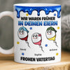Personalisierte Tasse mit 3D-Effekt – Vatertagsgeschenke, Lustige Geschenke für Papa – Wir Kommen Von Dir