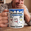 Personalisierte Tasse mit 3D-Effekt – Vatertagsgeschenke, Lustige Geschenke für Papa – Wir Kommen Von Dir
