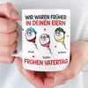 Personalisierte Tasse mit 3D-Effekt – Vatertagsgeschenke, Lustige Geschenke für Papa – Wir Haben Bei Dir Angefangen