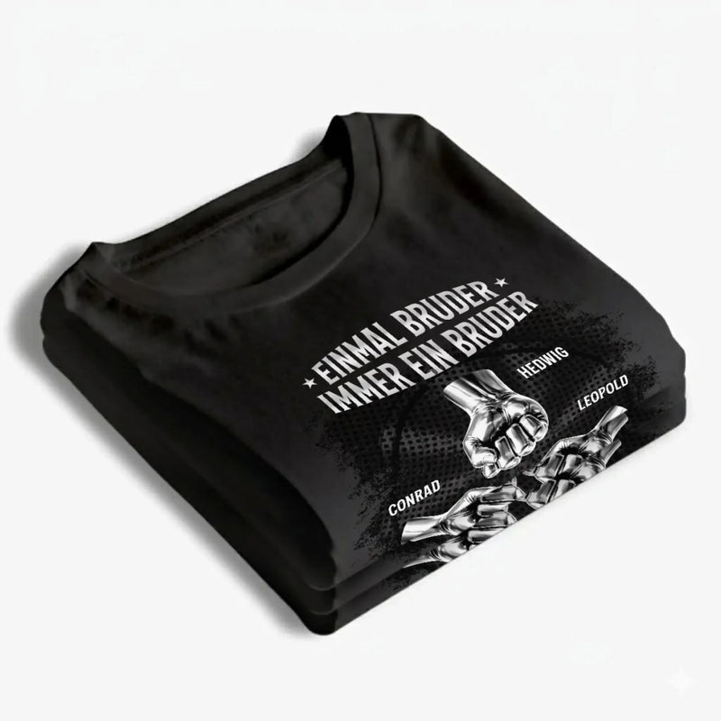 Personalisiertes Unisex-T-Shirt – Geschenk für Bruder – Mein Bruder, mein bester Freund