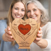 Personalisiertes Holzpuzzle – Geschenk für Mama, Oma – Du bist das fehlende Puzzleteil
