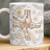 Personalisierte Tasse mit 3D-Effekt – Geschenk für Mama, Oma – Kleine Chefin Energie