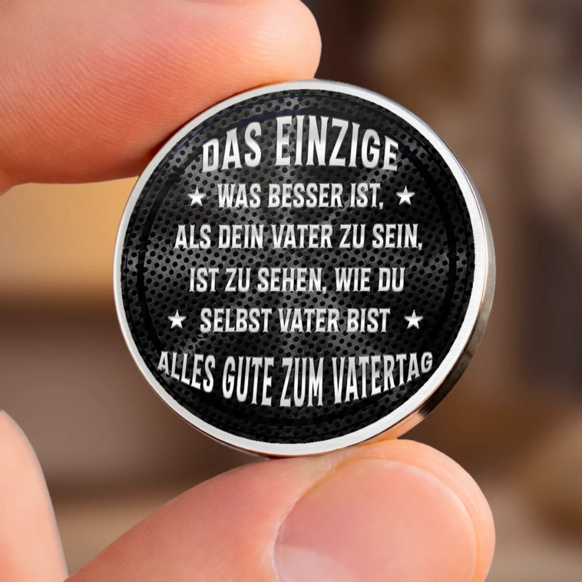 Personalisierter Taschenknuddler – Geschenk Für Sohn – Dich als Vater zu sehen