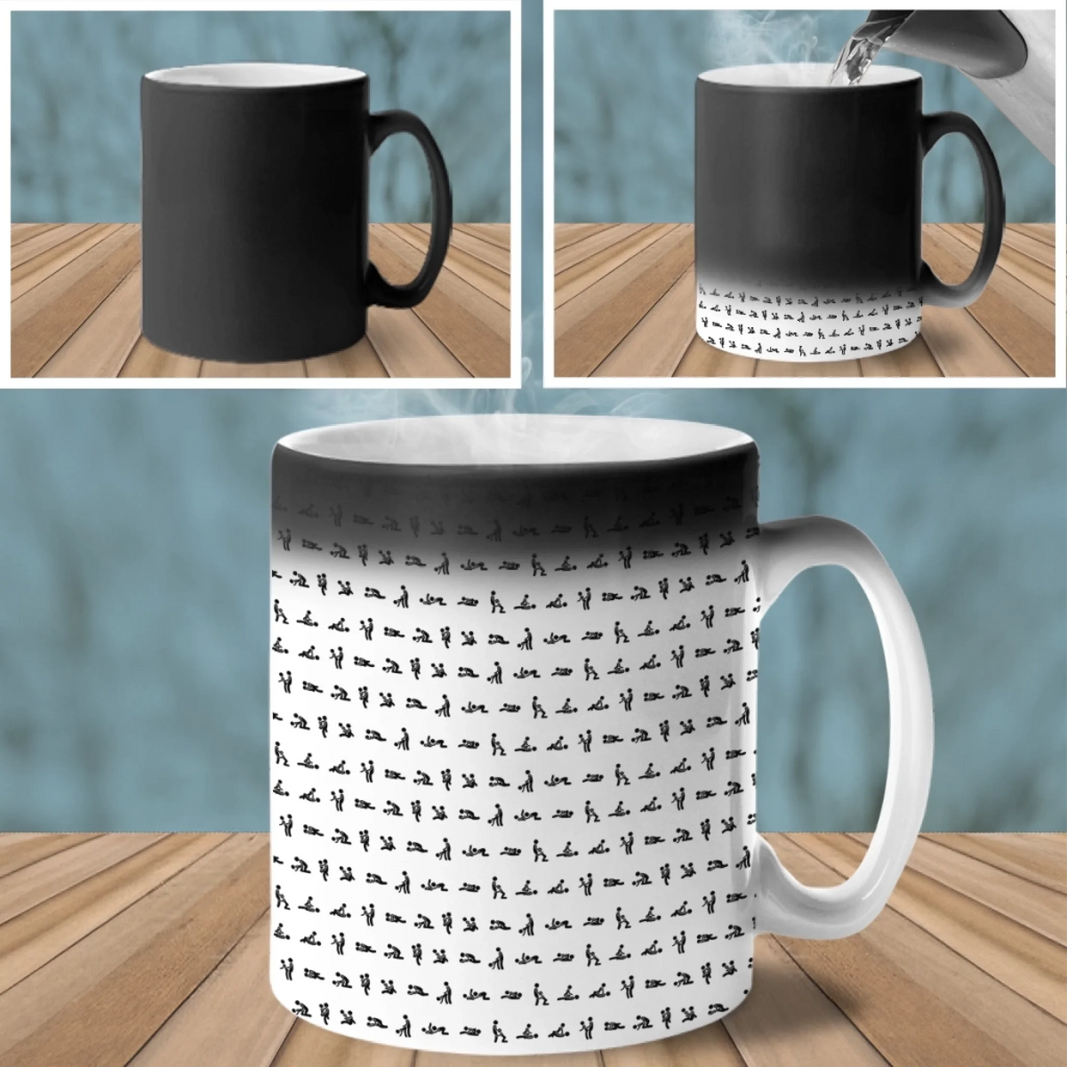 Personalisiertes Tasse mit Farbwechsel – Lustige Geschenke Für Paar – Mein letztes Puzzleteil