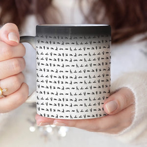 Personalisiertes Tasse mit Farbwechsel – Lustige Geschenke Für Paar – Mein letztes Puzzleteil