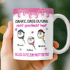 Personalisierte Tasse mit 3D-Effekt – Muttertagsgeschenk, Lustiges Geschenk für Mama – Danke fürs Leben