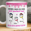 Personalisierte Tasse mit 3D-Effekt – Muttertagsgeschenk, Lustiges Geschenk für Mama – Danke fürs Leben