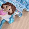 Personalisiertes Strandtuch – Geschenk für Freundinnen & Schwestern – Das Leben Ist Schöner Im Pool
