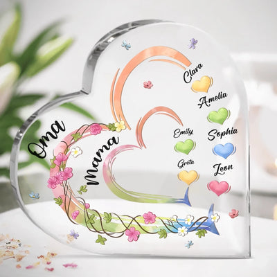 Personalisierte Acryl-Puzzle-Plakette – Geschenk für Mama, Oma – Diese Mama ist die Beste