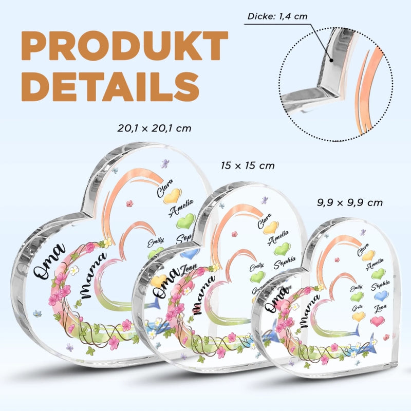 Personalisierte Acryl-Puzzle-Plakette – Geschenk für Mama, Oma – Diese Mama ist die Beste