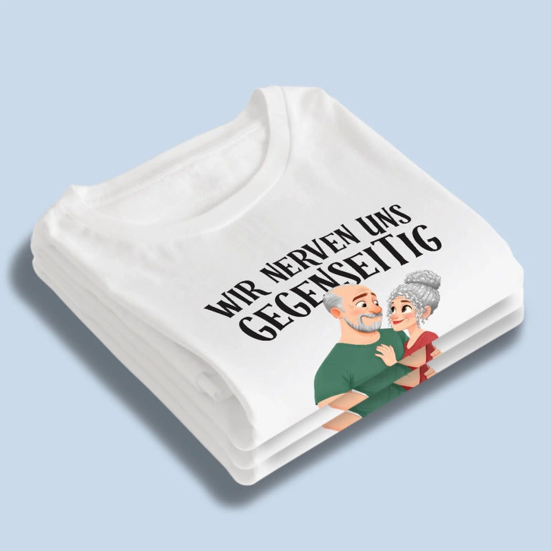 Personalisiertes Unisex-T-Shirt – Geschenk Für Paar – Für immer eins
