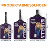 Personalisierter Gepäckanhänger – Geschenk für Reisende – Ich war noch nicht überall