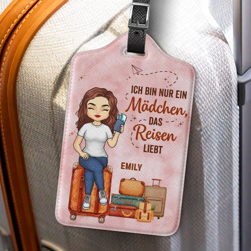 Personalisierter Gepäckanhänger – Geschenk für Reisende – Steht auf meiner Liste